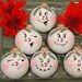 Handpainted Snowman Ornaments