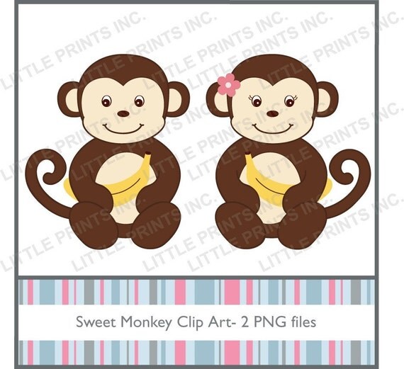 girl monkey clip art free - photo #48