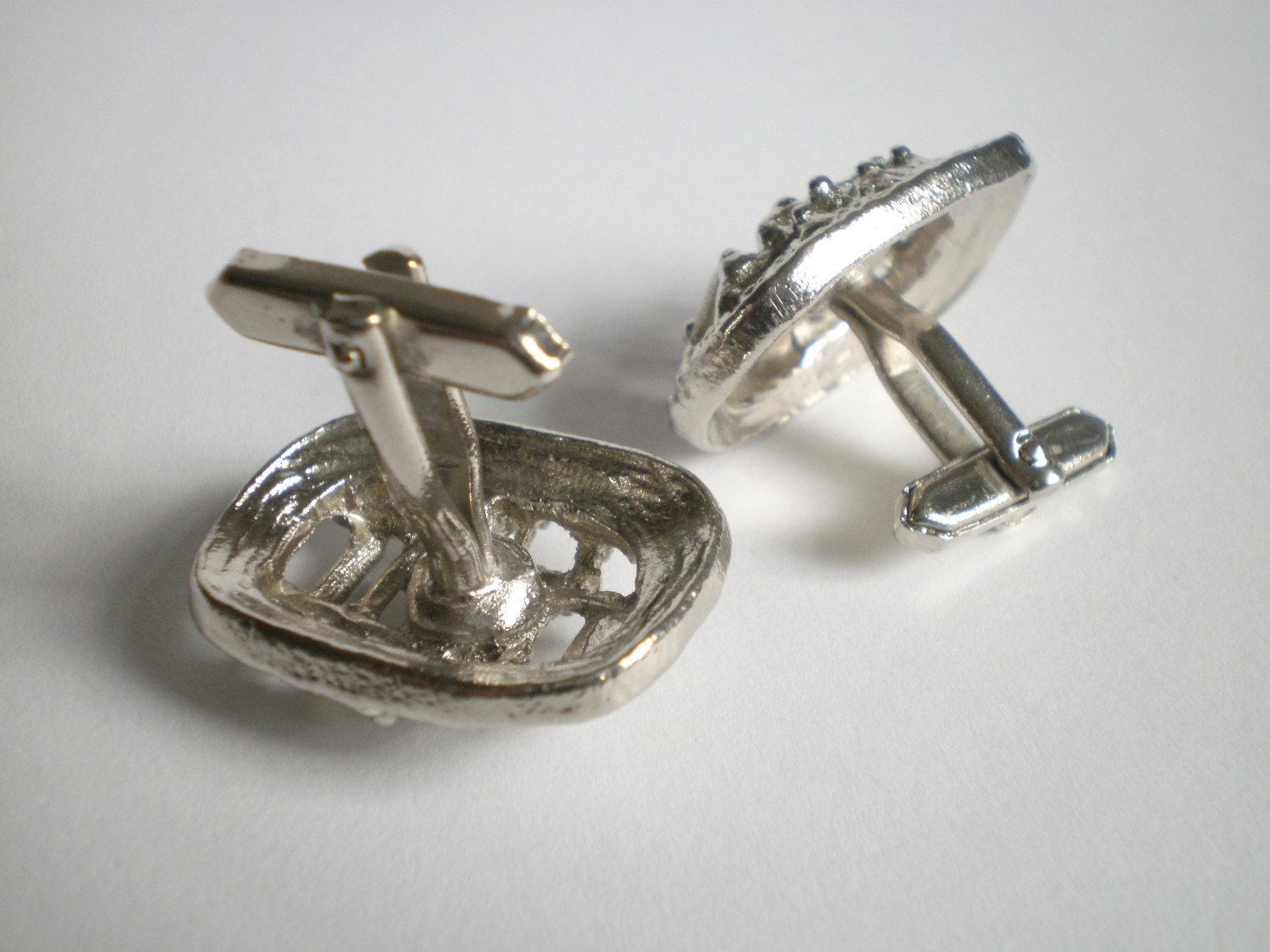 Vintage silver tone Cufflinks