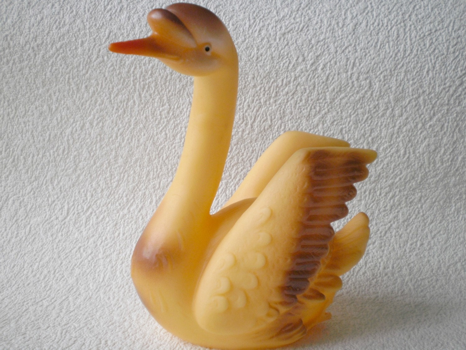 Vintage soviet rubber toy Swan