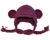 Children Teddy Bear Earflap Beanie
