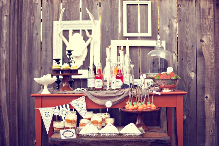 Printable Halloween Party- Spooky & Sweet (50% off)