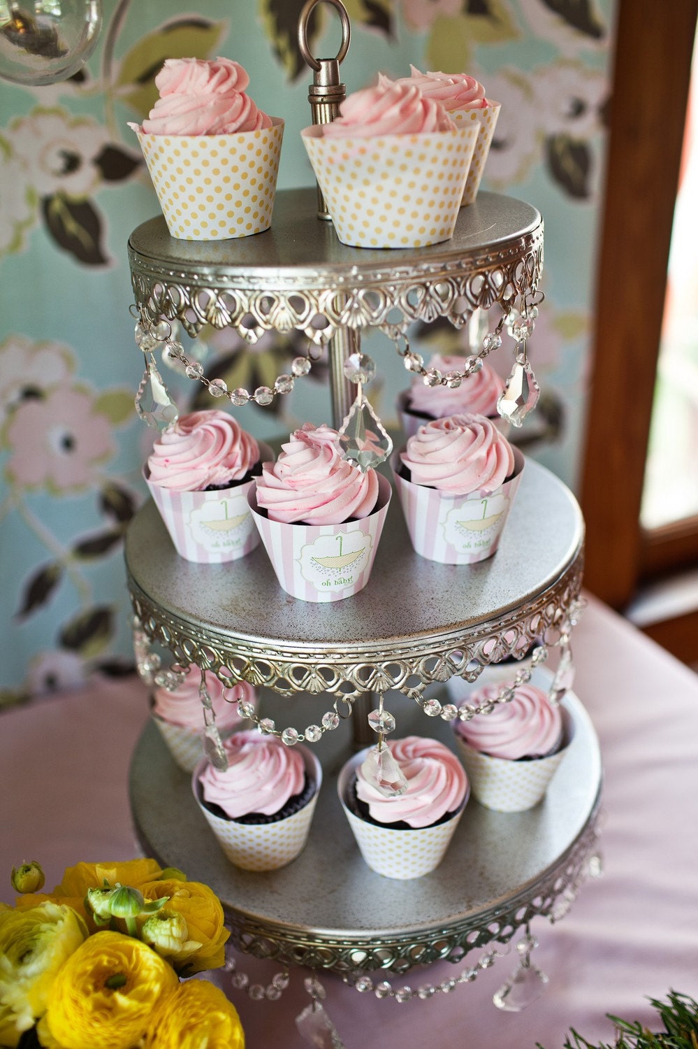 DIY Printable Baby Shower package- Seen on Hostess with the Mostess- Umbrella theme
