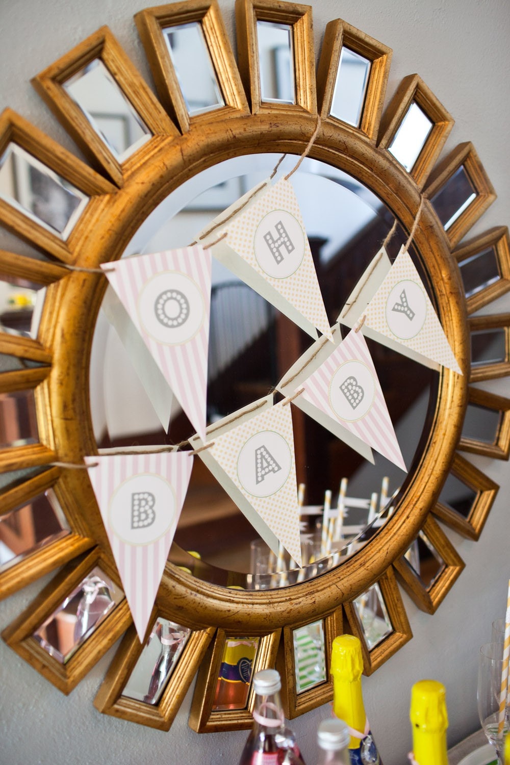 DIY Printable Baby Shower package- Seen on Hostess with the Mostess- Umbrella theme
