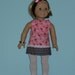 American Girl Doll Ladybug Mini Skirt Outfit Fits Other 18 Inch Dolls