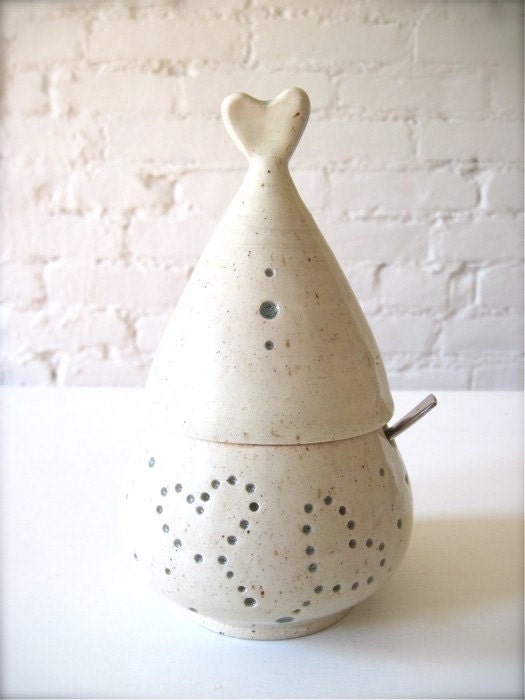 Sweet Heart Sugar Pot-one of a kind
