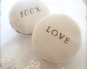 100% Love Ceramic Macarons Sachet Fragrance Object