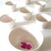 Paper Thin Porcelain Lace Bowl, Translucent Candle Holder-Hideminy Lace Series