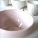 Pink Happy Heart clover Angel Bowl