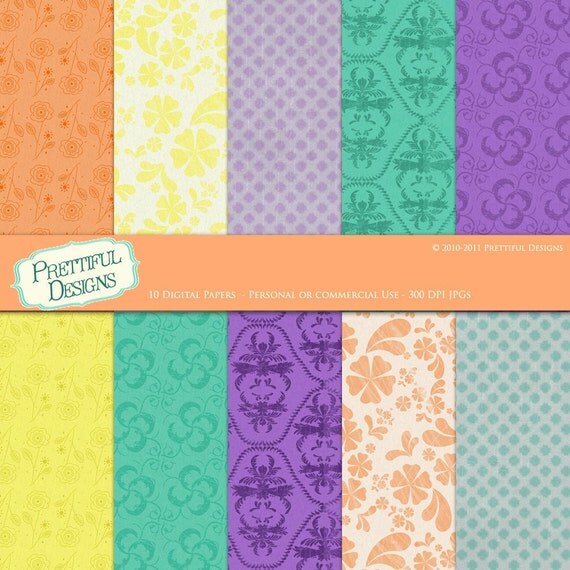 50% OFF SALE Digital Paper pack Calm (24) Il_570xn