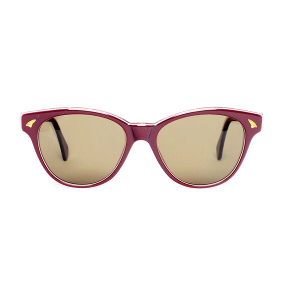 Bonny Granate wayfarer Vintage Sunglasses