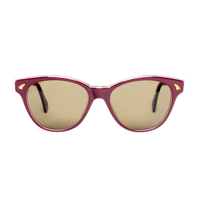 Bonny Granate wayfarer Vintage Sunglasses