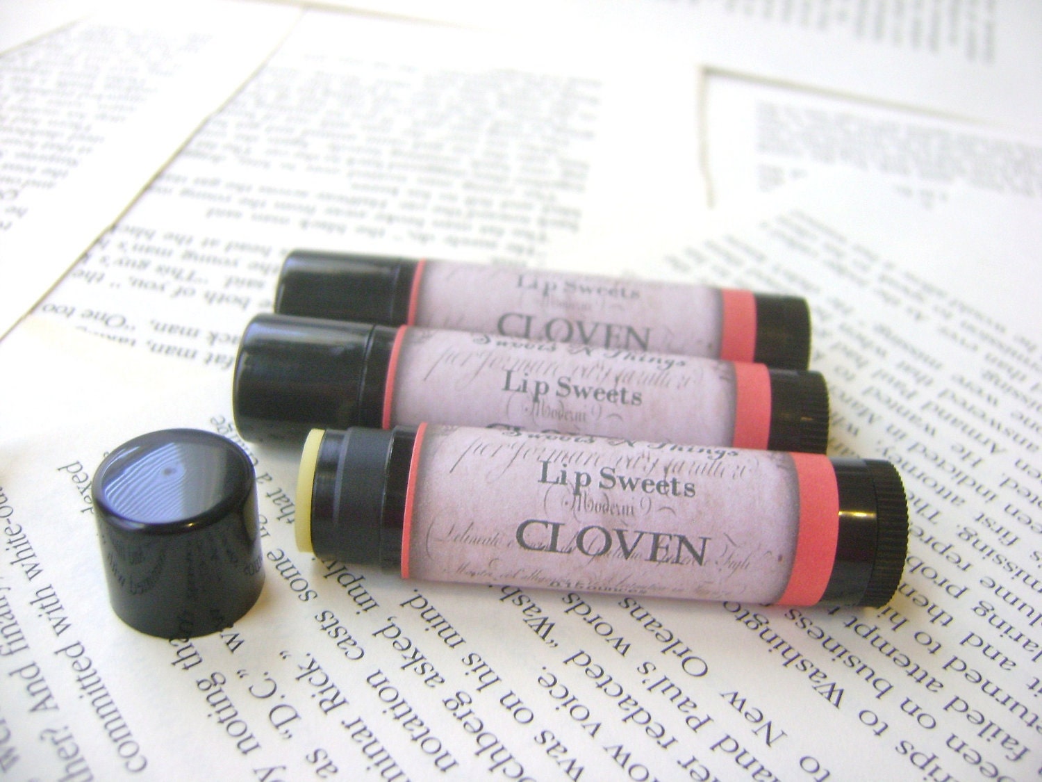 Orange Clove Lip Balm with Shea and Cocoa Butter, Cloven