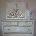Antique French Country Mirror, Baroque, Shabby Chic Mirror