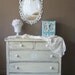 Lacey French provencal Mirror,White Baroque, Shabby