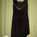 Vintage 90's Black & Red Velvet Dress by Wanted 5 Dollar Limited Time Sale