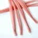 Cotton Candy Pink - 4 I-tip hair extensions // Streaks - Highlights // Pre-bonded Keratin