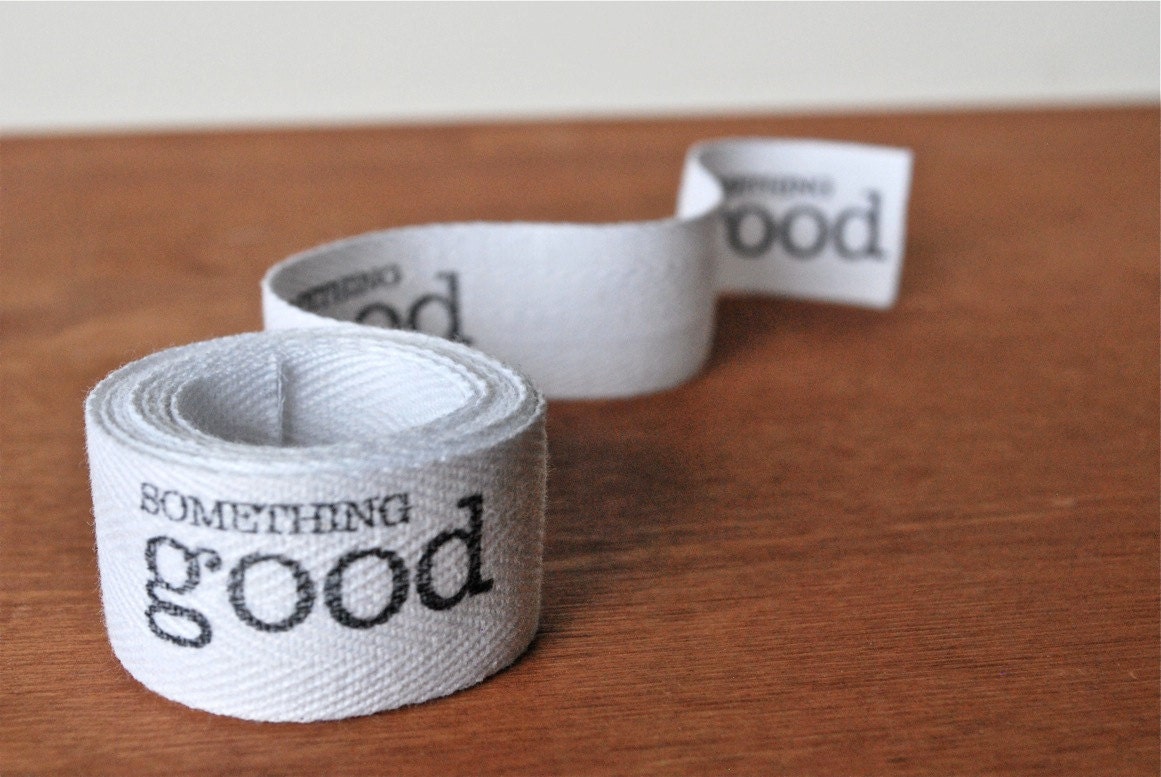 reserved listing for sarah parker: white something good twill tape