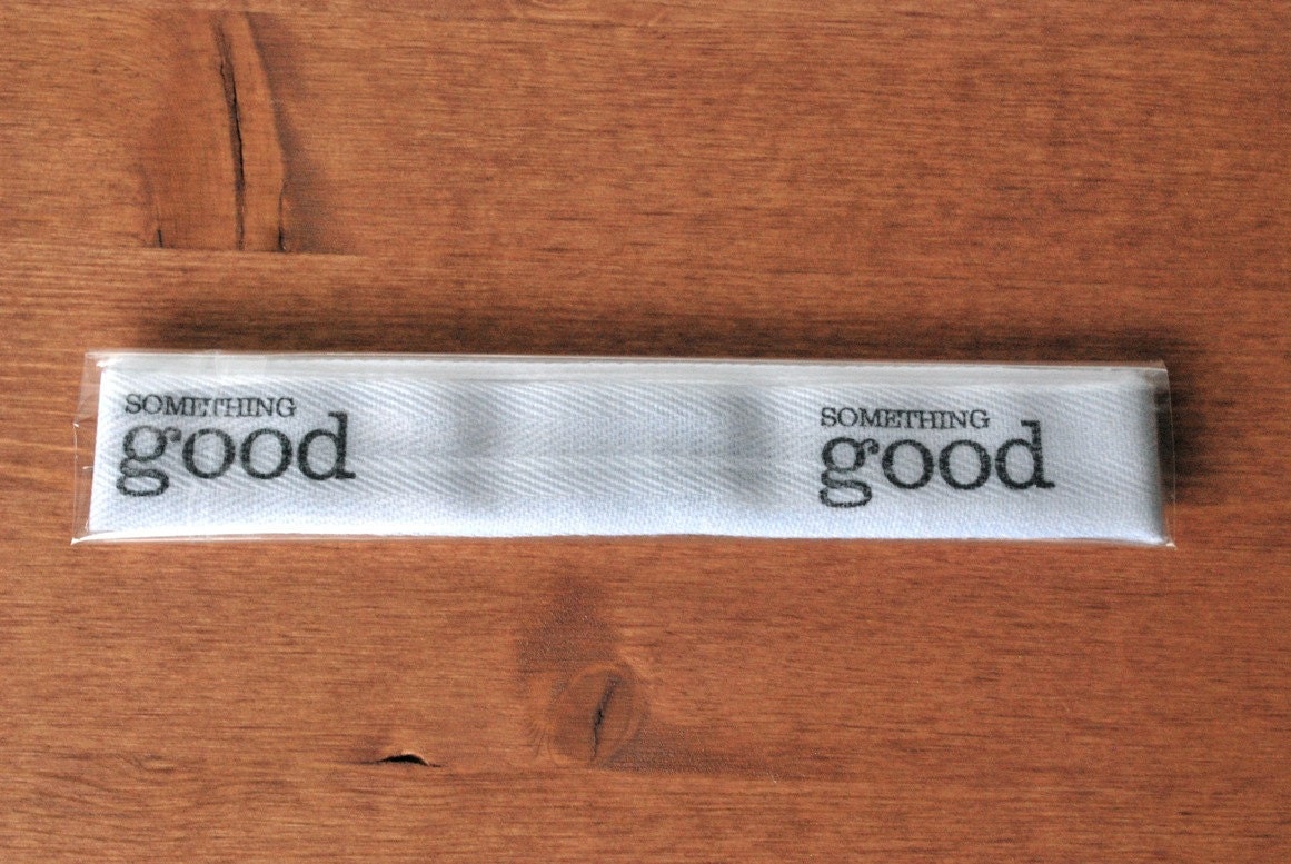 reserved listing for sarah parker: white something good twill tape