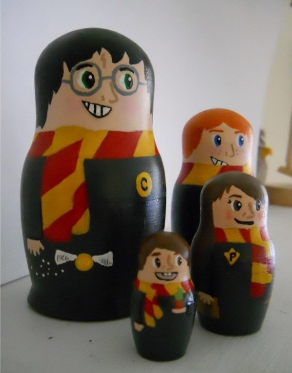 harry potter russian nesting dolls