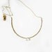 Little prehnite necklace