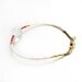Fluorite and coral bracelet