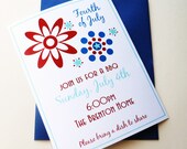 4th of July Invitations-All American Fireworks Il_170x135