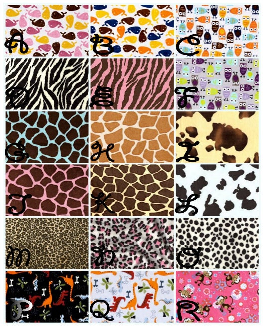 Custom Minky Crib/Toddler Bed  Sheet