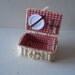 Miniature picnic basket