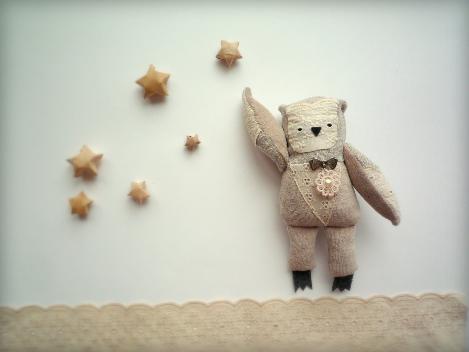 Stephanie - Little Owl with the removable broosh by Wassupbrothers