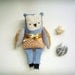 Laura - Little Owl, soft art toy by Wassupbrothers