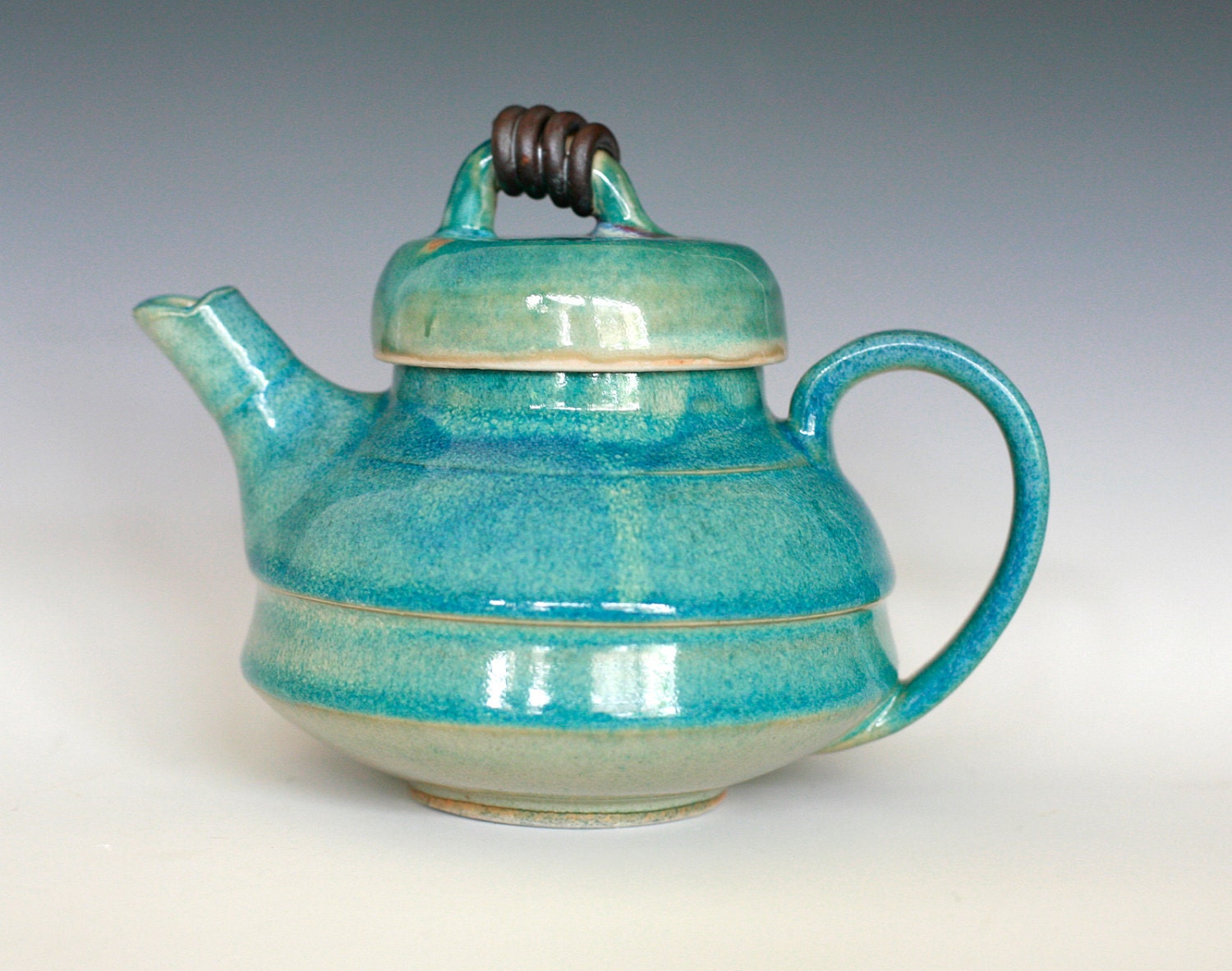 KaziMoto Teapot, Handmade Ceramic Teapot