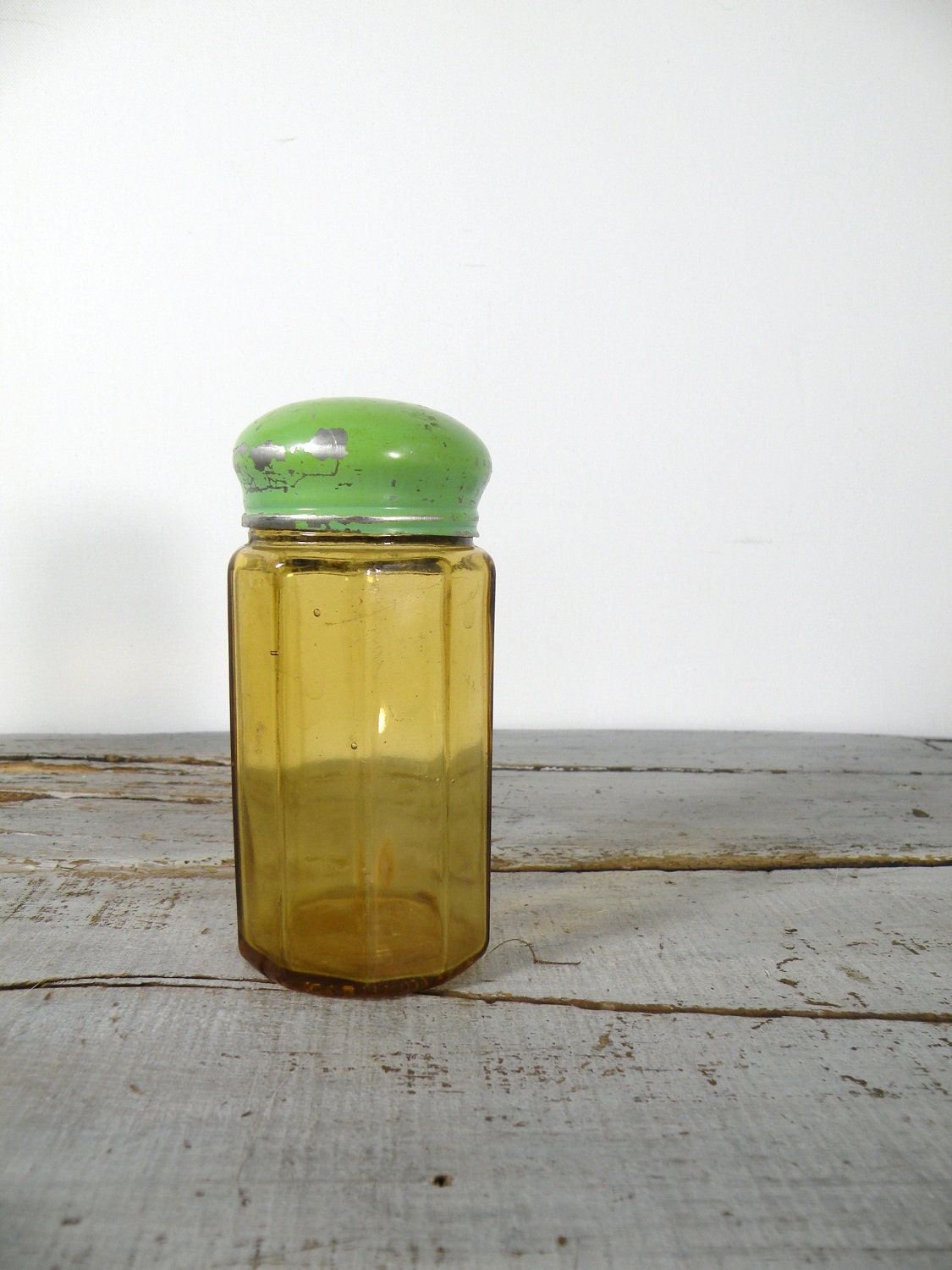 vintage glass shaker