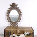antique brass mirror
