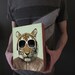 The Cool Tiger - Wood Block Print