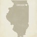 I Love Chicago 8x10 Art Print - Illinois City State Heart