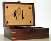 Personalized Dark Walnut Box