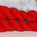 Indieway Red:  Lux MCN Sport Wt Yarn