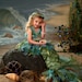 Mermaid costume, the ultimate in a little girls costume.