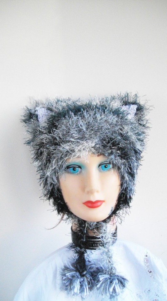 Fuzzy Cat Hat