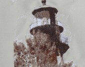 Carrabelle Lighthouse Portrait Stitch machine Embroidery Free Ship