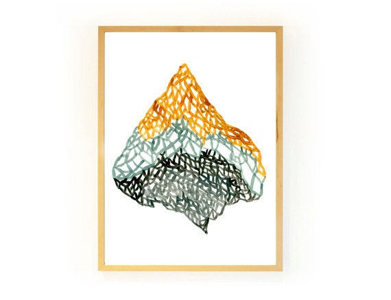 Diamond Mountain - Print