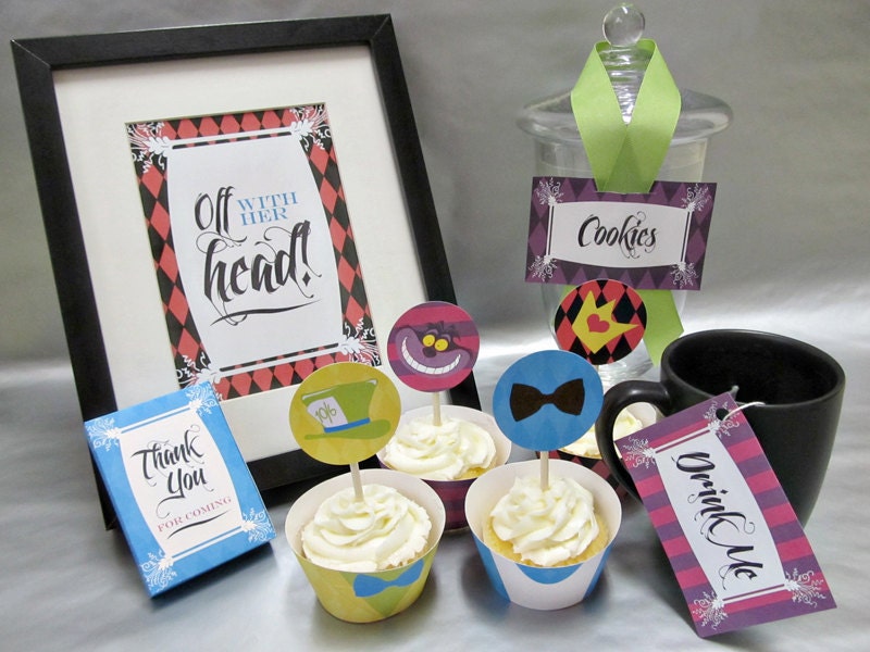 Wonderland - DIY Printable - Full Collection