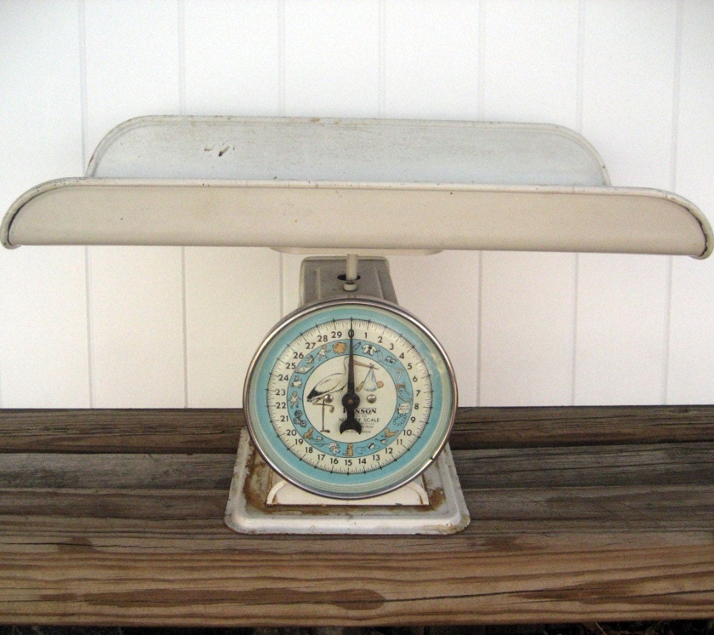 Antique Baby Scale