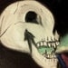 YOUTH ARTIST Alicia Love-  Skull landscape (oil on canvas)