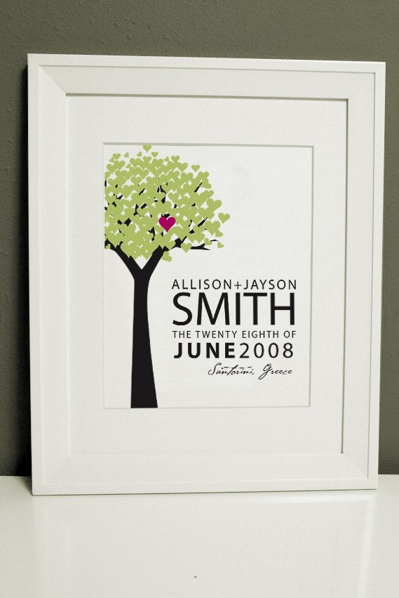 8 x 10 - Custom Wedding/Anniversary Print Il_170x135
