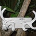 Antler  Hook / Wall Decor /  Antlers /  Cast  Iron  wall hook / Bathroom hook /Towel Hook / White /Mancave / Coat hook / Jewelry Hanger