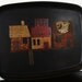 Vintage Couroc Tray, Fresh Fish Market
