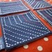 Sashiko Angles, Cotton Coaster Gift Set