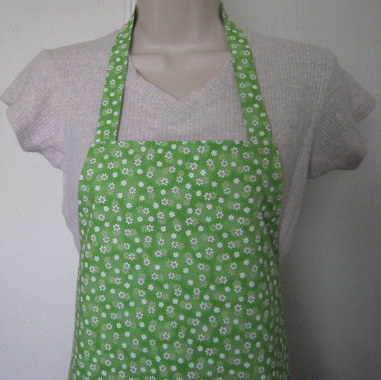 Full Apron - Spring Daisies